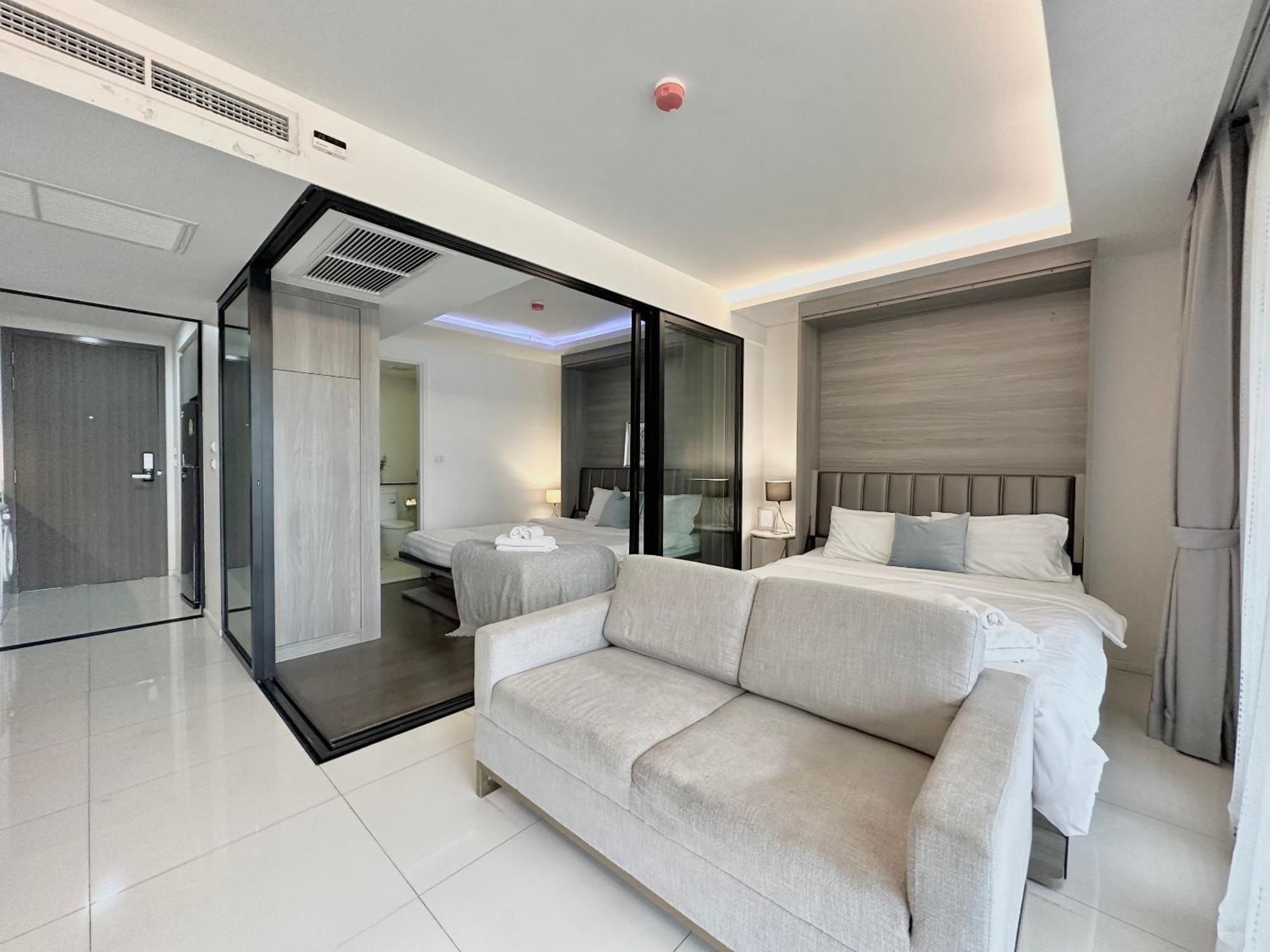 Circle Rein Sukhumvit 12 #1br#pool&gym#near Terminal 21#max4 曼谷