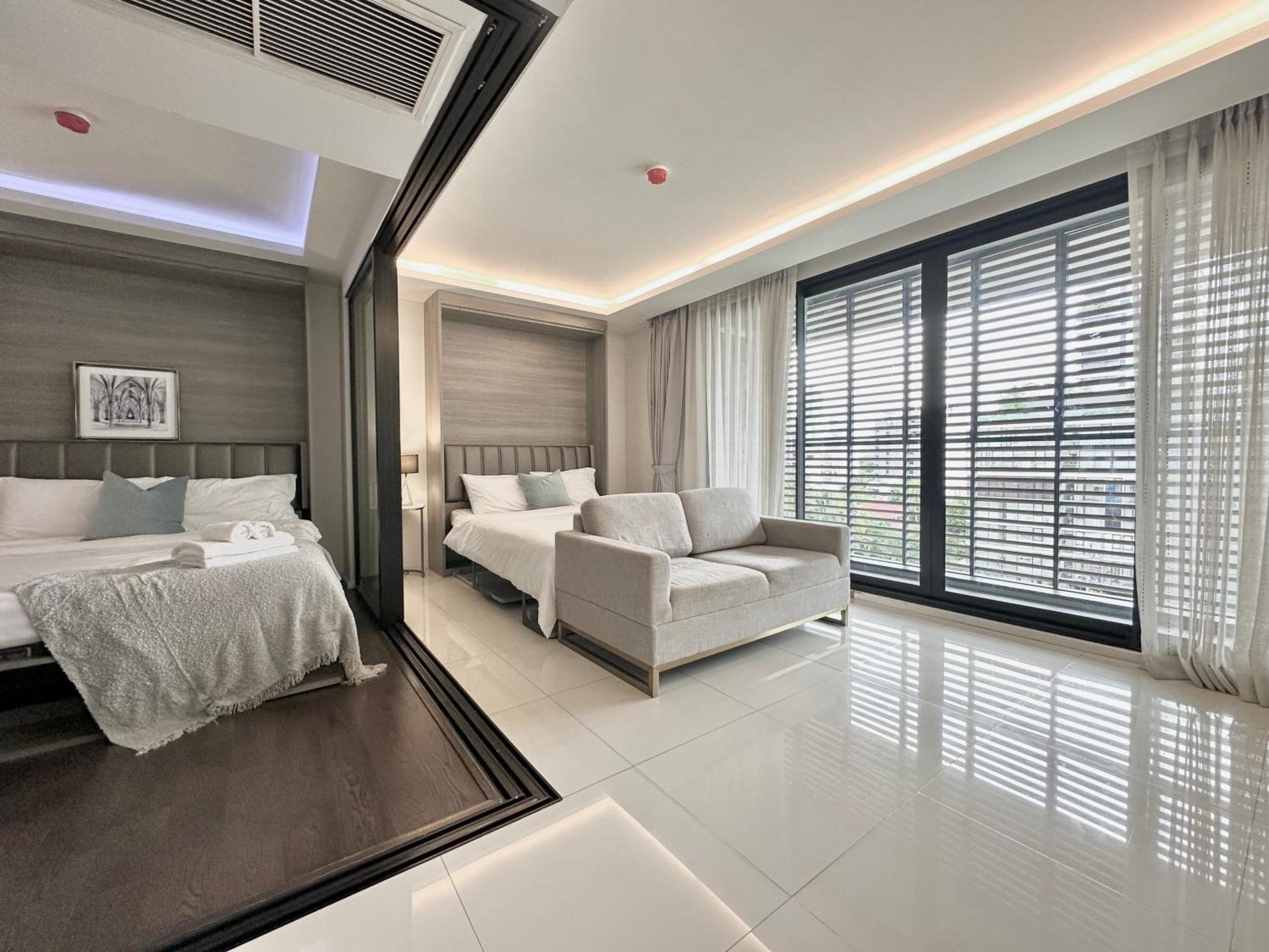 Circle Rein Sukhumvit 12 #1br#pool&gym#near Terminal 21#max4 公寓 曼谷